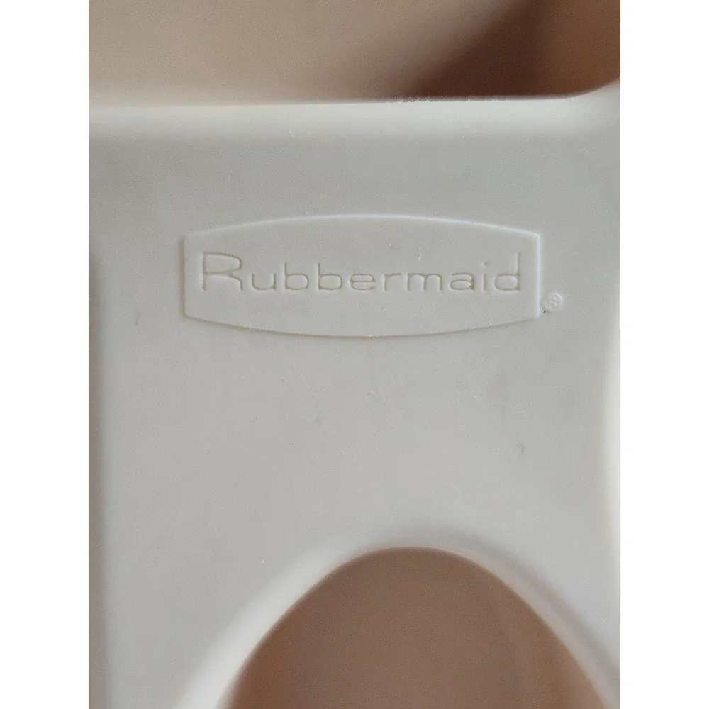 VTG Rubbermaid Silverware Flatware Utensil Holder‎ Tray 2922 Almond, Tan